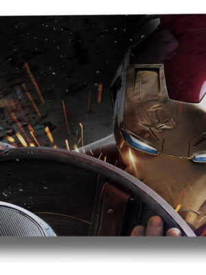 Cuadro Capitan America 396 70x100 Mdf Memoestampados