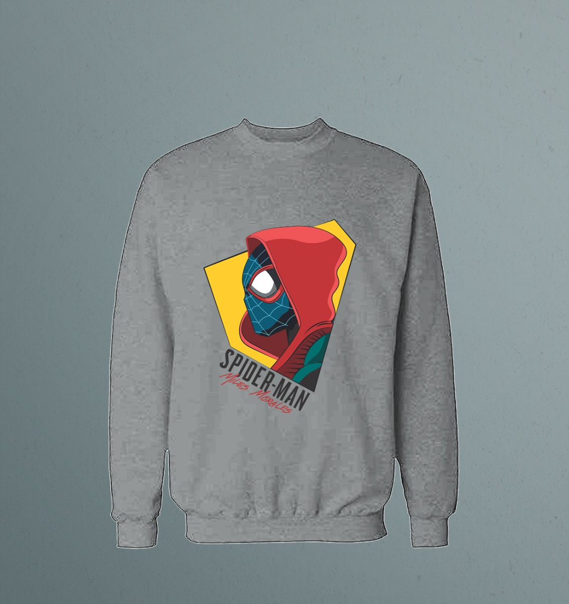 Buzo Spider-man Mile Morales Memoestampados - Imagen 4