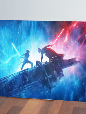 Cuadro 283 Star Wars 5 30x40 Mdf Memoestampados