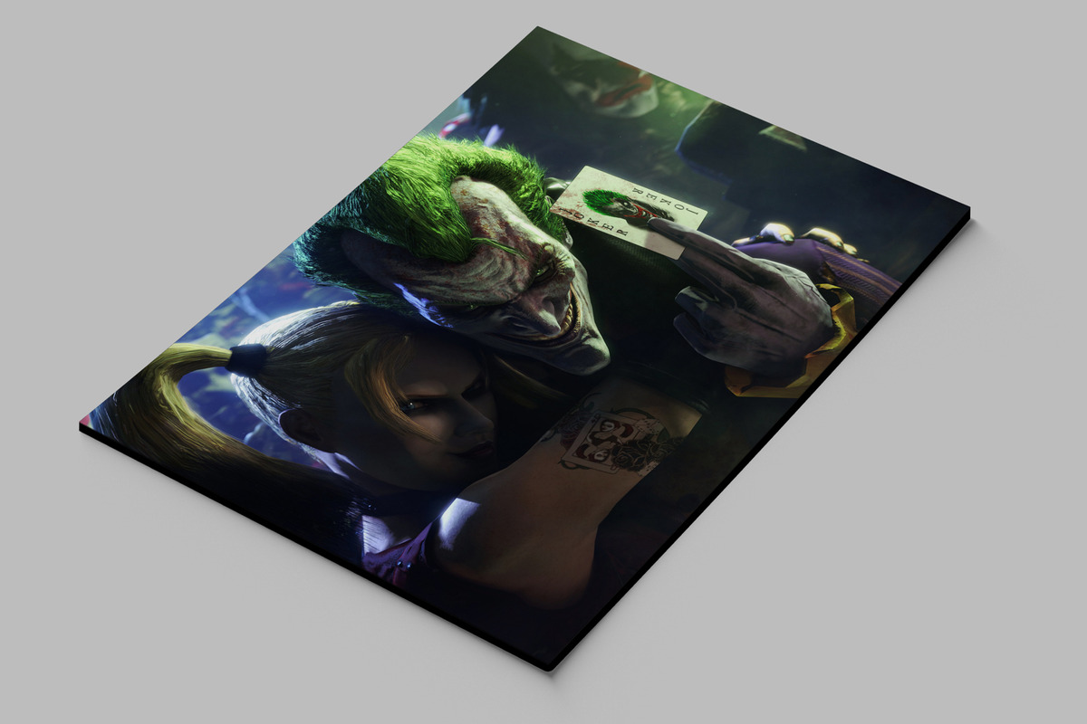 Cuadro Joker Guason 585 70x100 Mdf Memoestampados - Imagen 2