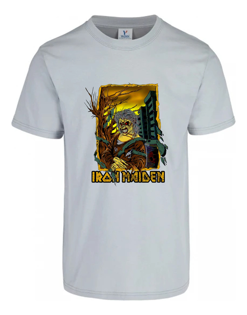 Remera: Airon Maiden Toxic Memoestampados