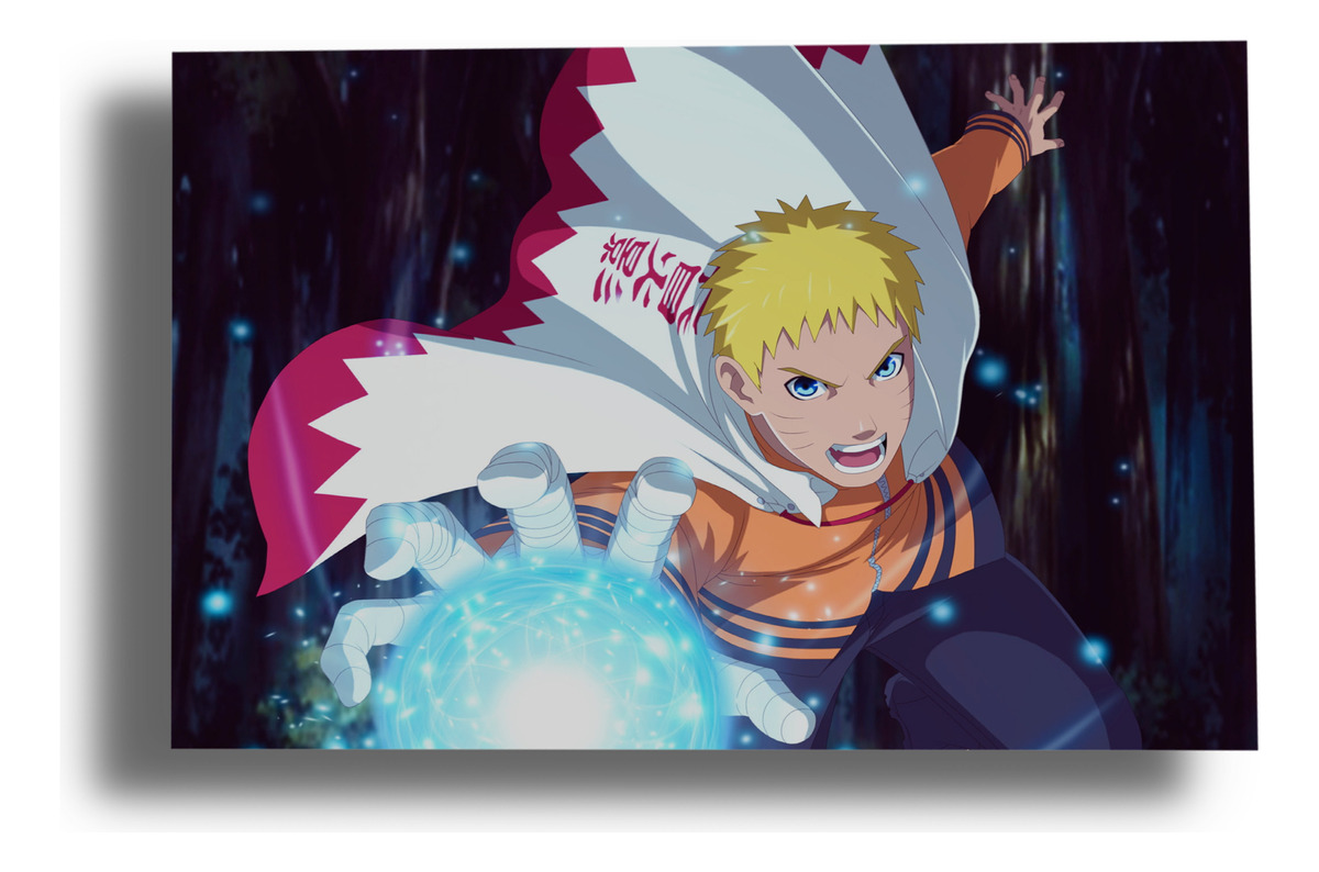 Cuadro Boruto, Hokage, Naruto 18 70x100 Mdf Memoestampados