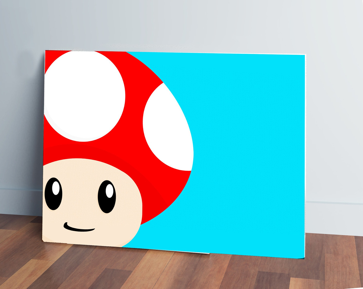 Cuadro 287 Super Mario 50x70 Mdf Memoestampados