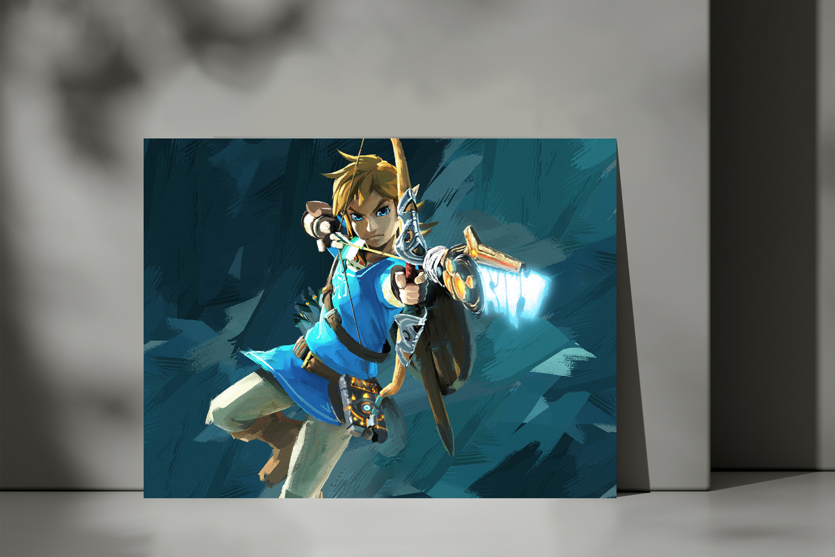 Cuadro Zelda 386 70x100 Mdf Memoestampados - Imagen 3
