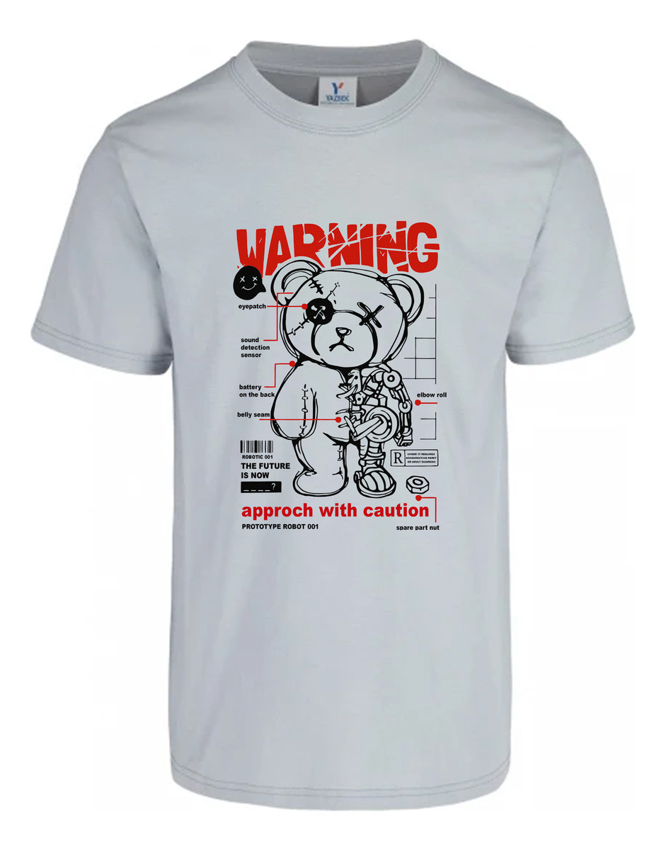 Remera: Osito Warning Memoestampados - Imagen 2