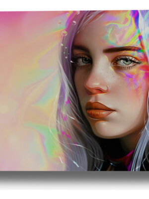 Cuadro Billie Eilish 489 30x40 Mdf Memoestampados