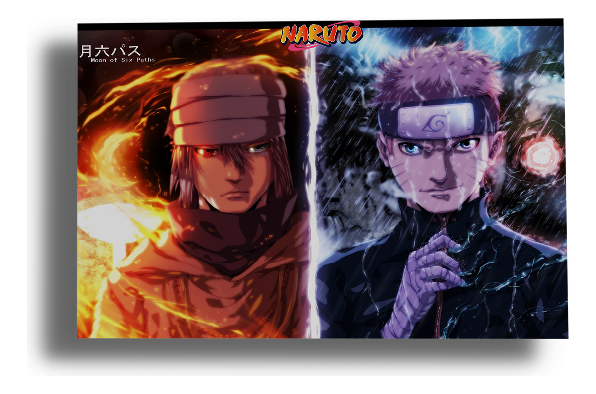 Cuadro Naruto 475 40x53 Mdf Memoestampados - Imagen 2
