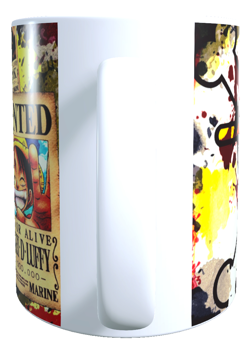 Taza Personalizada Diseño One Piece Serie Anime T474 - Imagen 4