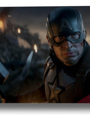 Cuadro Avenger Capitan America 70 40x53 Mdf Memoestampados