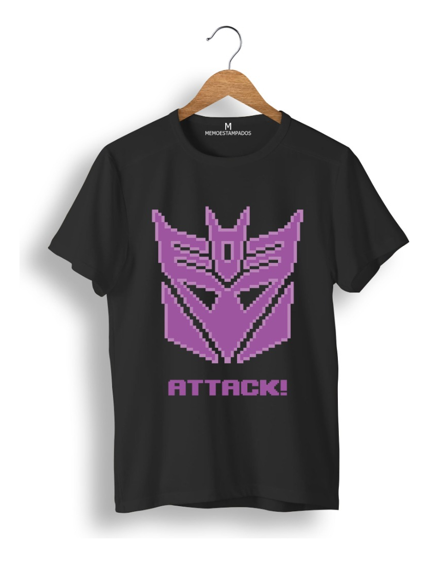 Remera: Transformers Attack Memoestampados - Imagen 4