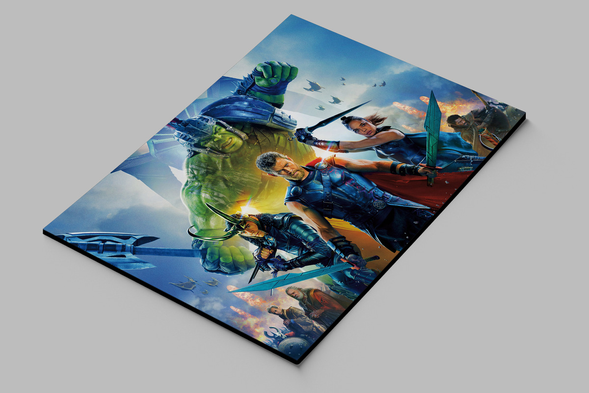 Cuadro Thor Ragnarok 413 40x53 Lienzo Memoestampados - Imagen 2