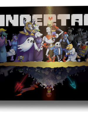 Cuadro Undertale 563 70x100 Mdf Memoestampados