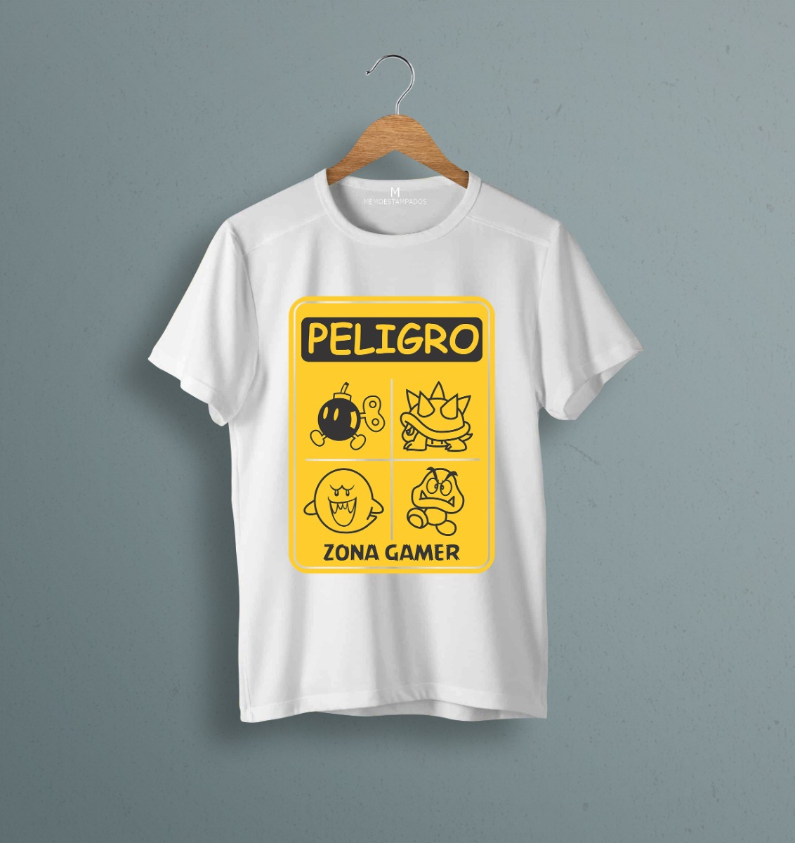Remera: Peligro Zona Gamer Memoestampados - Imagen 23