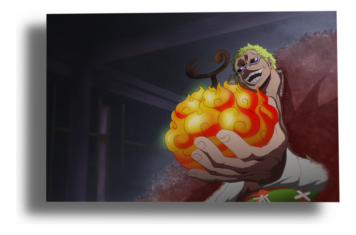 Cuadro One Piece 118 70x100 Mdf Memoestampados