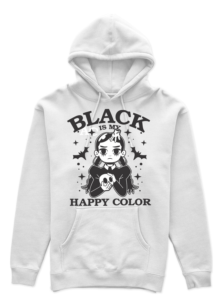Canguro Black Is My Happy Color Memoestampados - Imagen 11