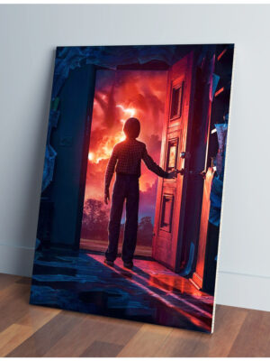 Cuadro Stranger Things 529 50x70 Mdf Memoestampados