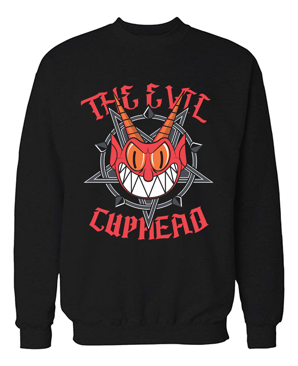 Buzo The Evil Cuphead Memoestampados - Imagen 4