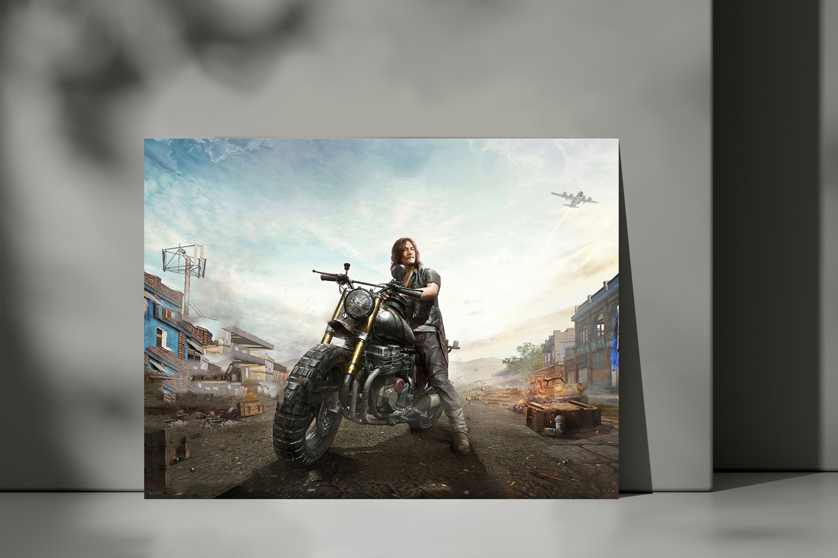 Cuadro 300 Walking Dead 70x100 Mdf Memoestampados - Imagen 3