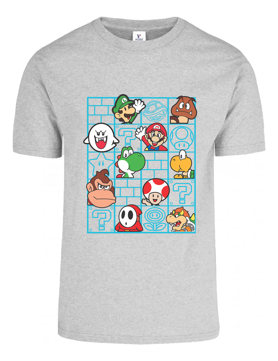 Remera: Mario Bros Friends Memoestampados - Imagen 27