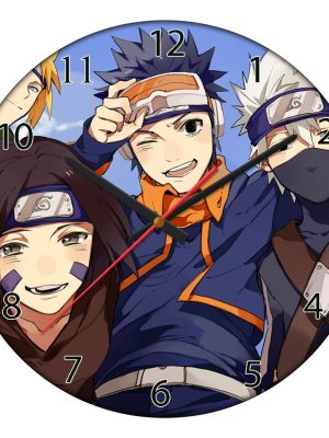 Reloj En Mdf De 3mm 40 Cm Diametro Naruto 07