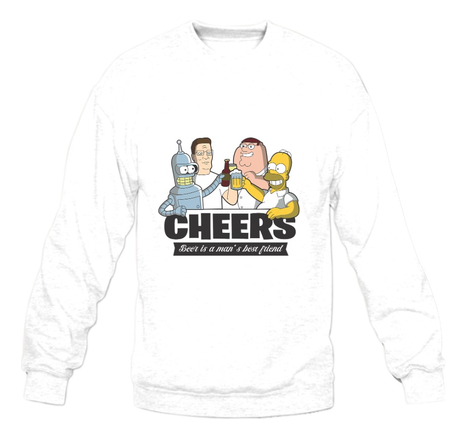 Canguro Cheers Beer Is A Man´s Best Friend Memoestampados - Imagen 7