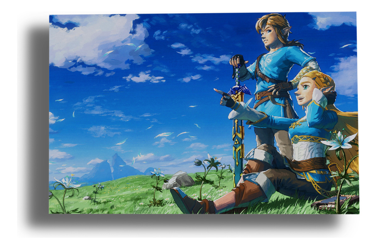 Cuadro Zelda 385 40x53 Mdf Memoestampados