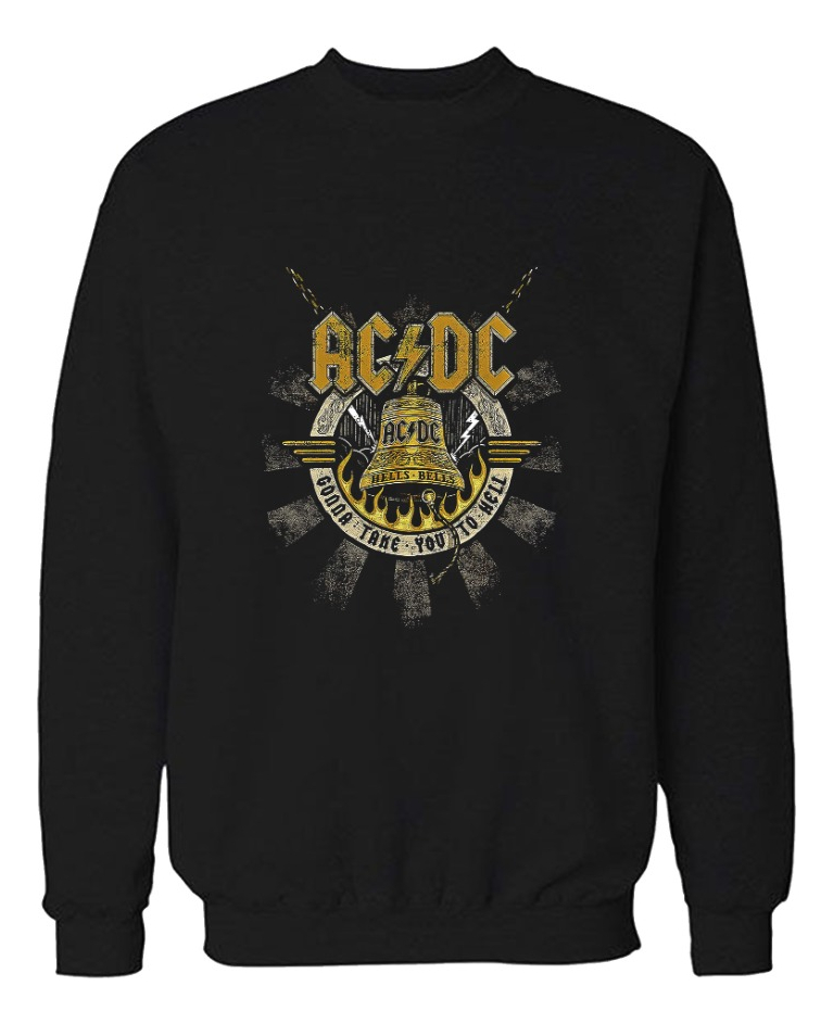 Buzo Ac Dc Hell Bell Memoestampados - Imagen 2