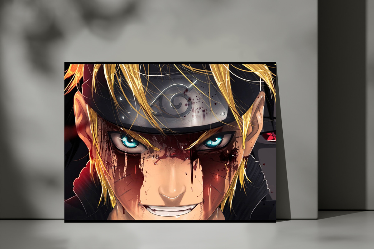 Cuadro Naruto 479 30x40 Mdf Memoestampados - Imagen 3