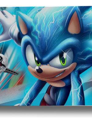 Cuadro Sonic The Hedgehog 172 70x100 Mdf Memoestampados