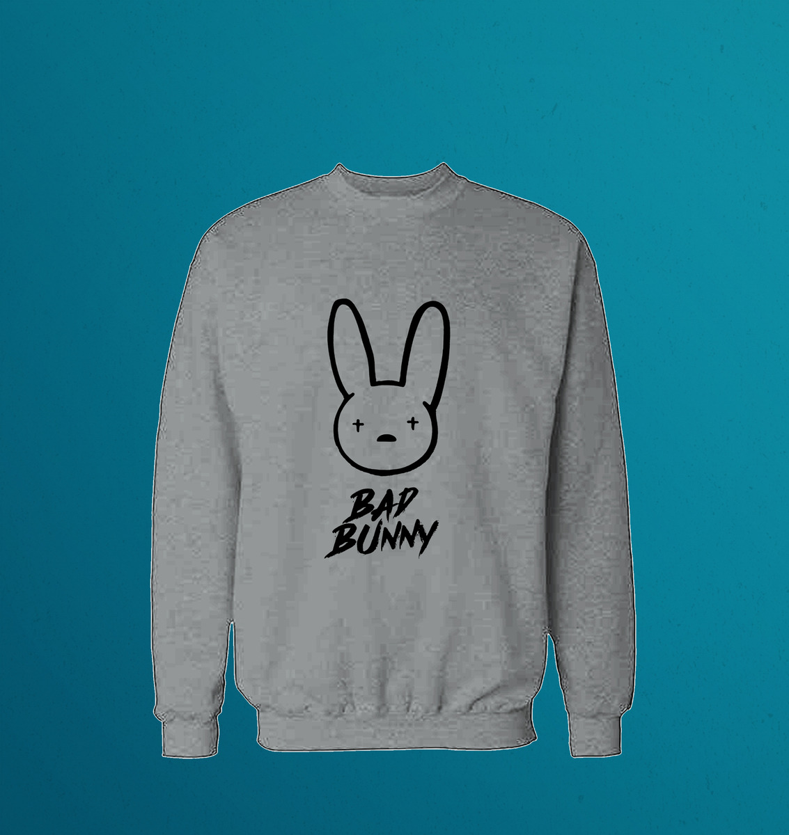 Buzo Bad Bunny Logo Memoestampados - Imagen 2