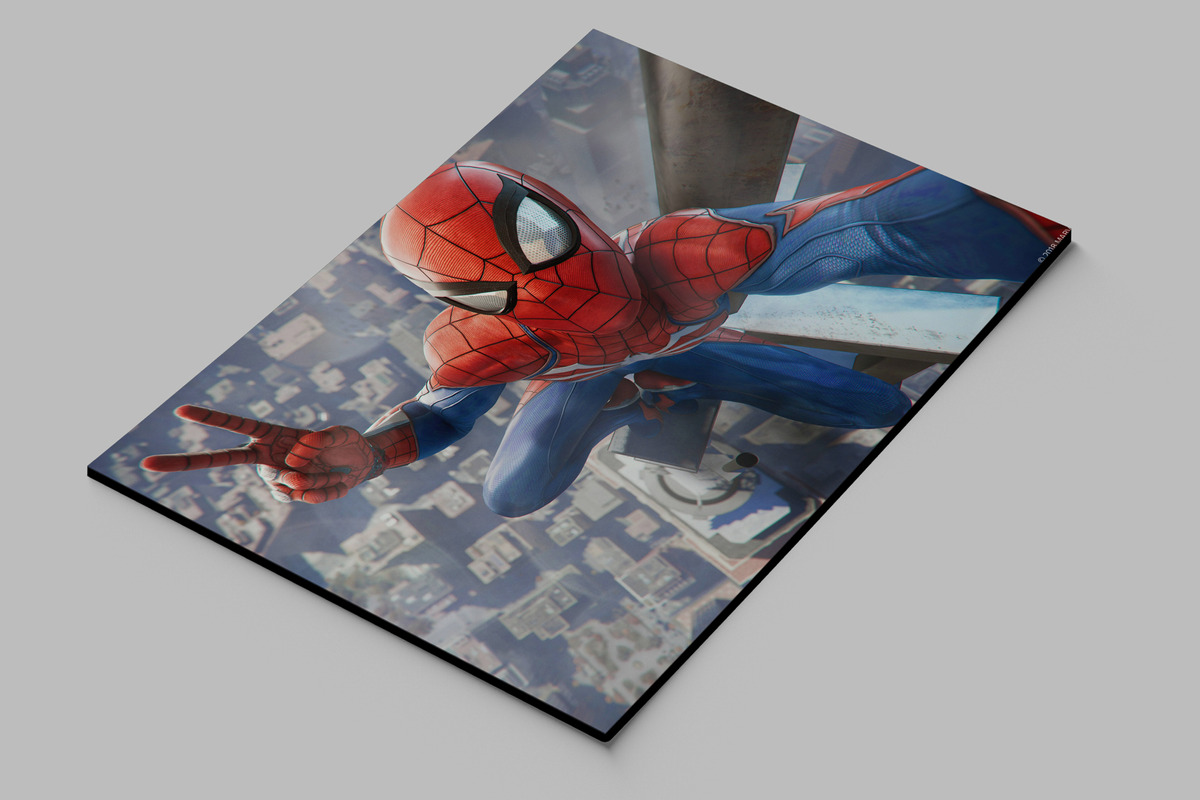 Cuadro 217 Spider-man 30x40 Mdf Memoestampados - Imagen 2