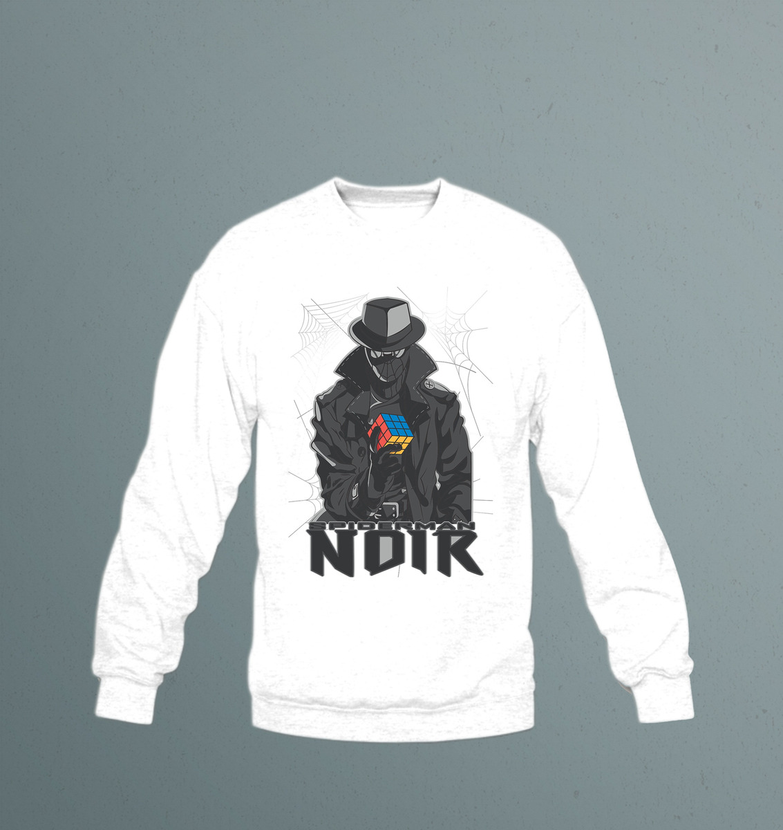 Buzo Spider-man Noir Memoestampados - Imagen 10