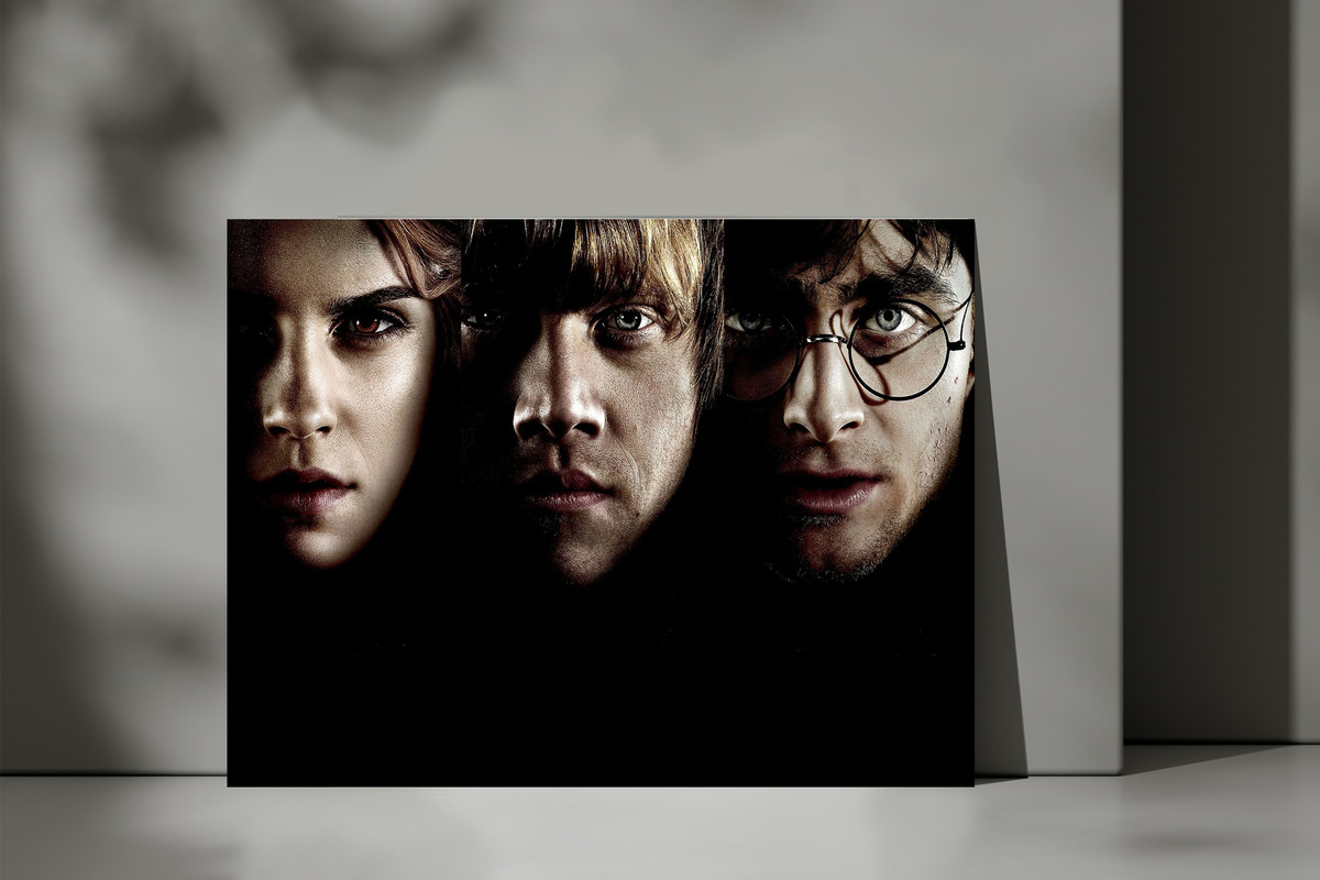 Cuadro Harry Potter Hallows 21 40x53 Mdf Memoestampados - Imagen 3