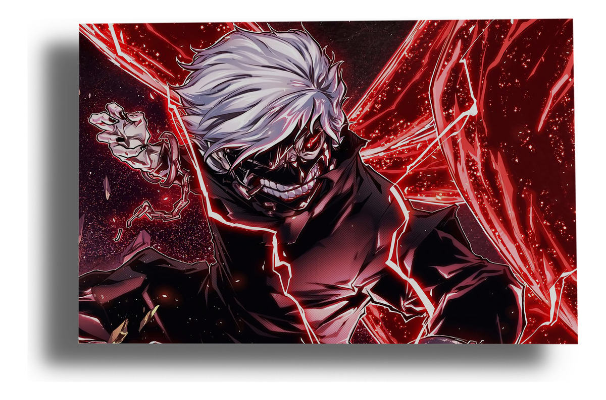 Cuadro Tokyo Ghoul 617 40x53 Lienzo Memoestampados