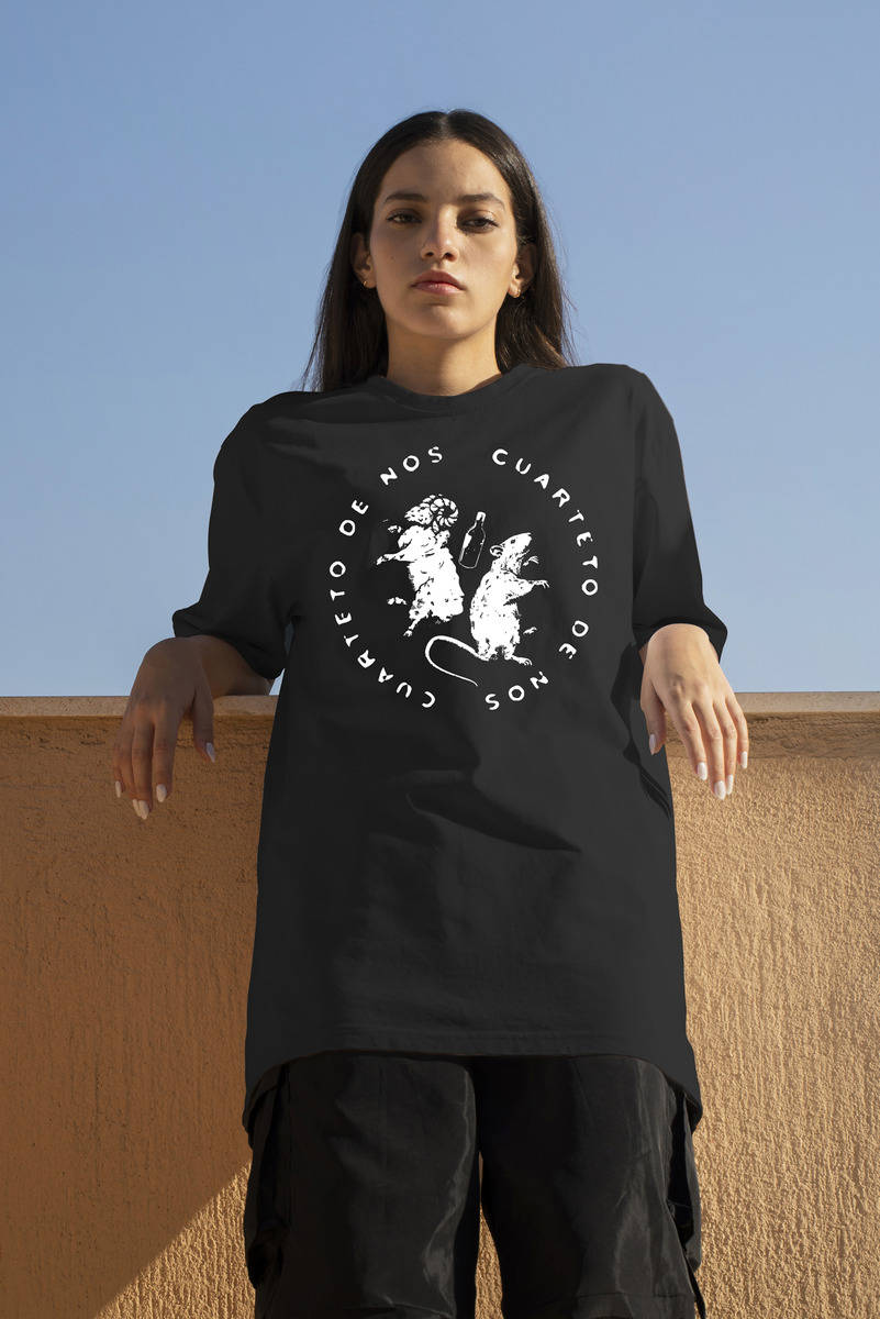 Remera: Cuarteto De Nos Circular Memoestampados - Imagen 4