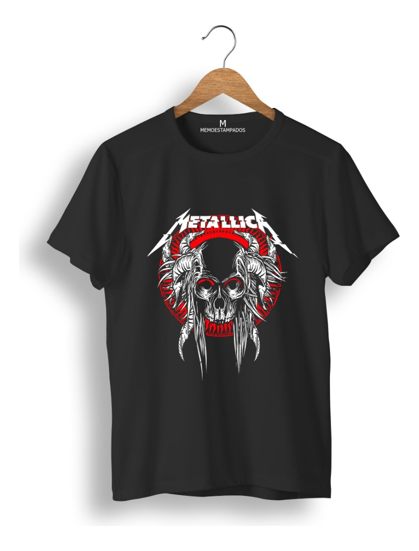 Remera: Metallica 08 Memoestampados - Imagen 6