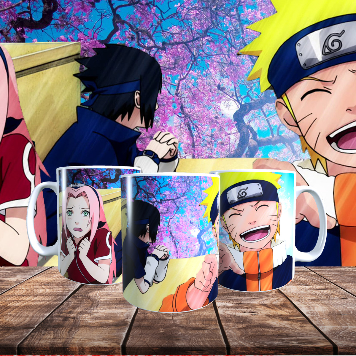 Taza Personalizada Diseño Naruto Anime Serie T423 - Imagen 5