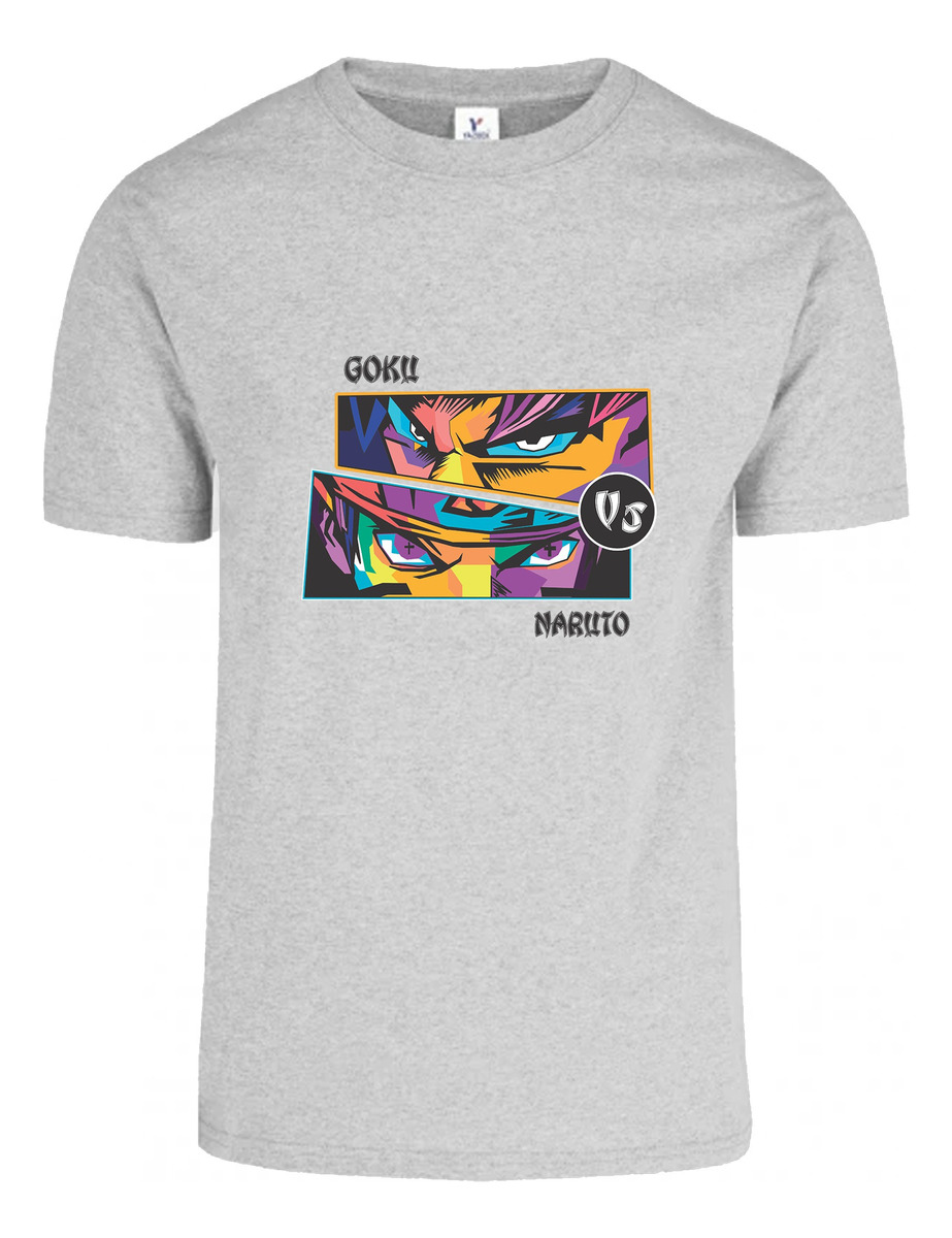 Remera: Goku Vs Naruto Memoestampados - Imagen 25