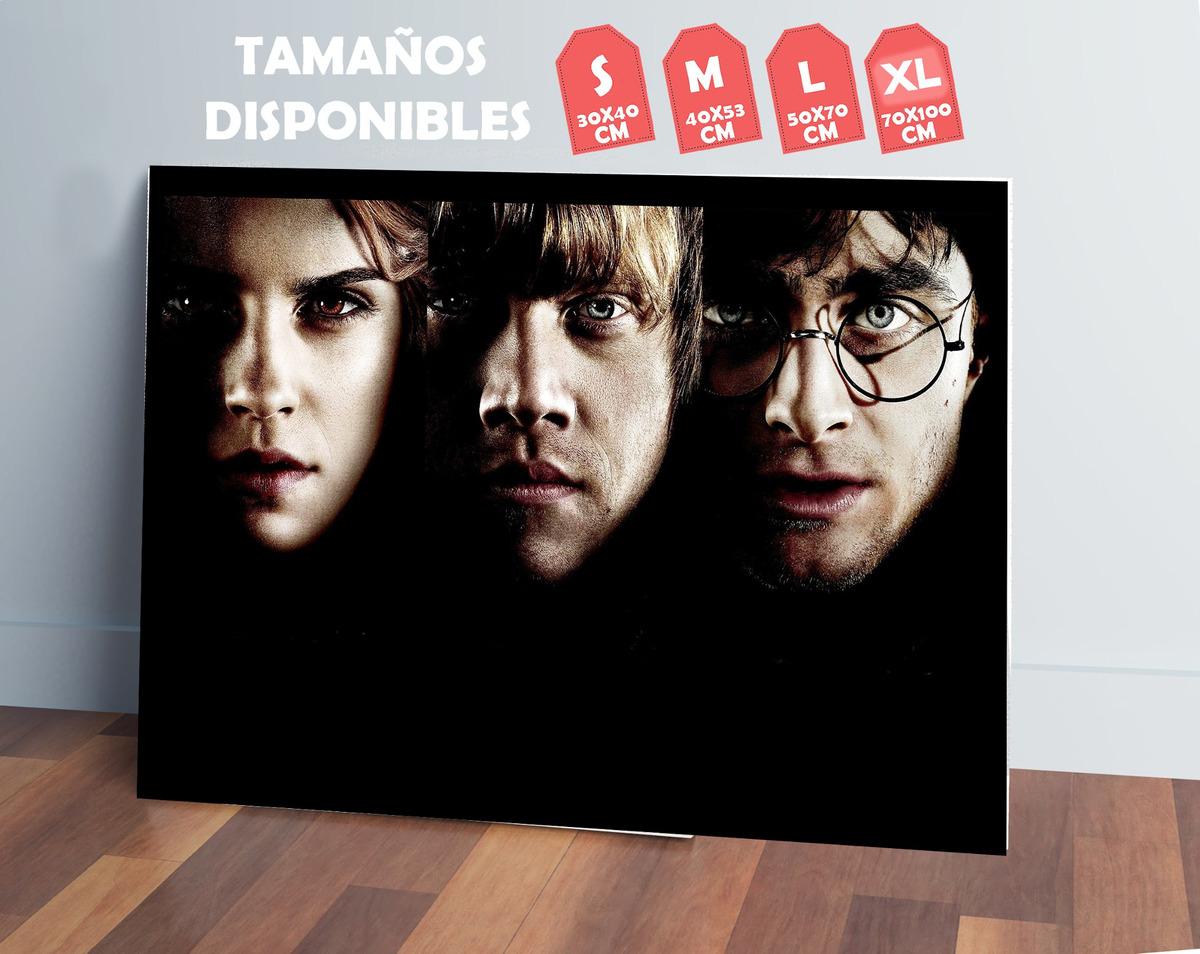 Cuadro Harry Potter Hallows 21 30x40 Mdf Memoestampados - Imagen 2