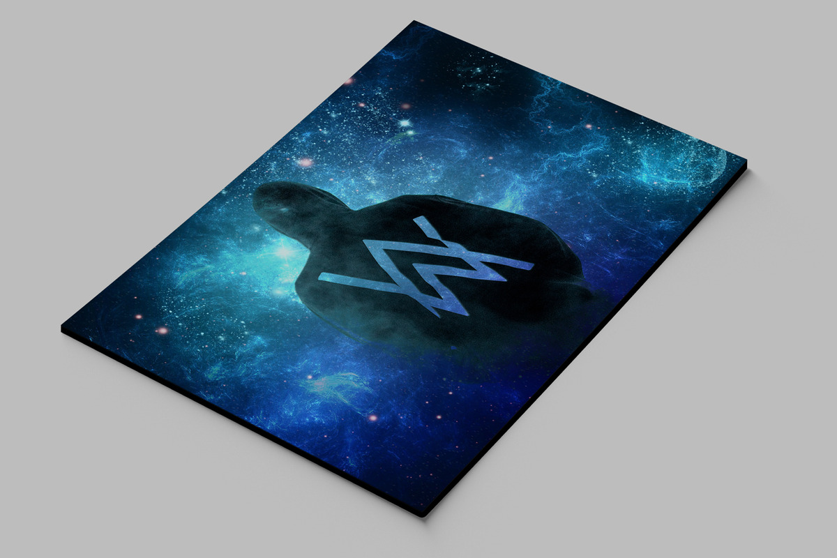 Cuadro Alan Walker 553 50x70 Mdf Memoestampados - Imagen 2