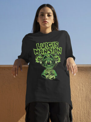 Remera: Luigis Mansion 02 Memoestampados