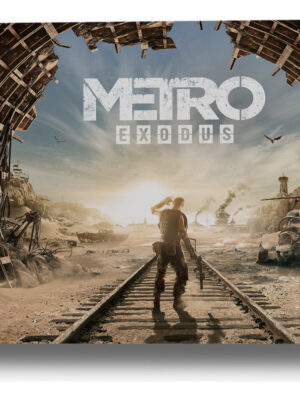 Cuadro Metro Exodus 392 70x100 Mdf Memoestampados