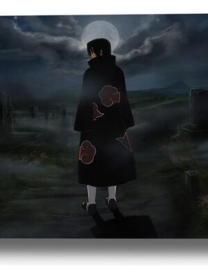 Cuadro Naruto, Itachi Uchiha 13 50x70 Mdf Memoestampados