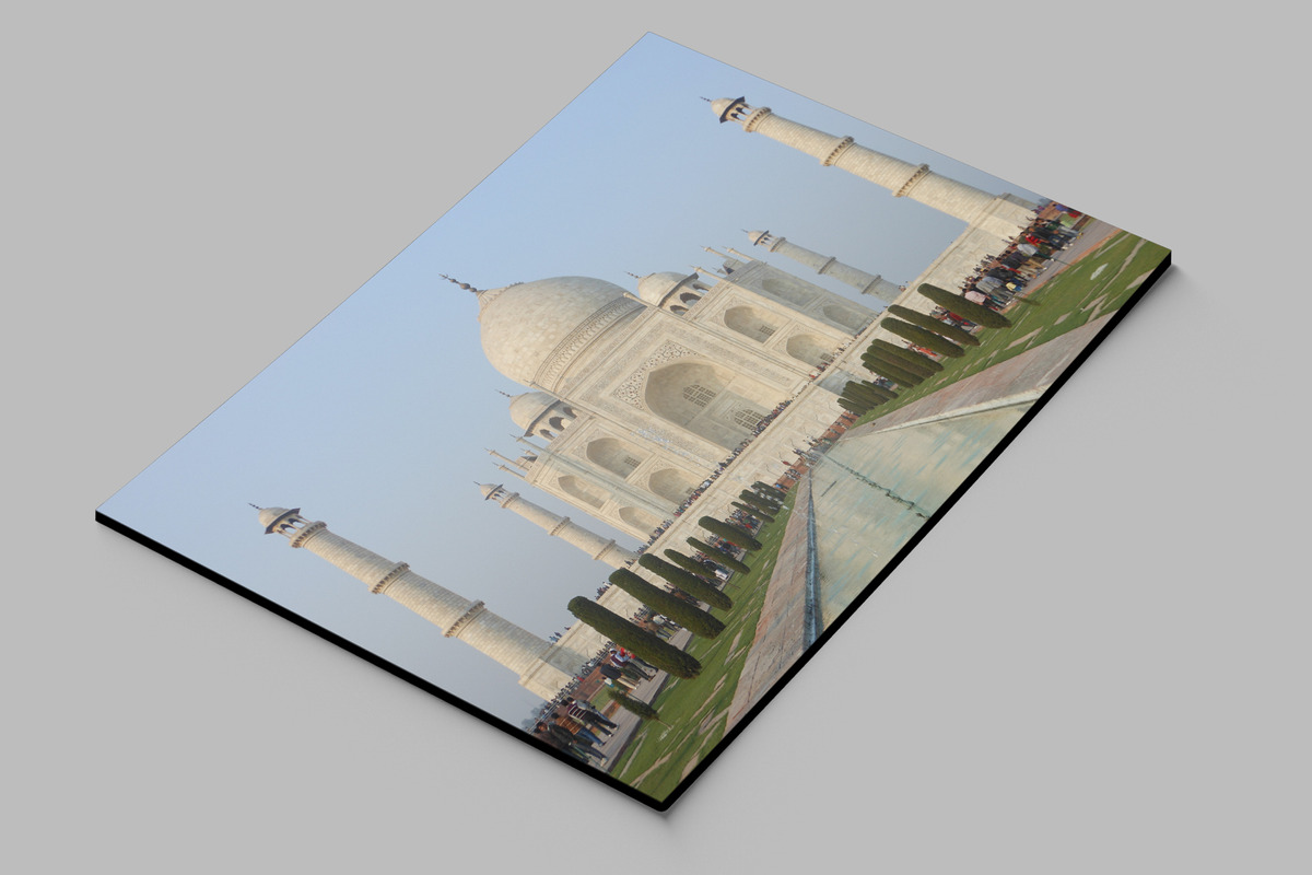 Cuadro Taj Mahal 40x53 Mdf Memoestampados - Imagen 2