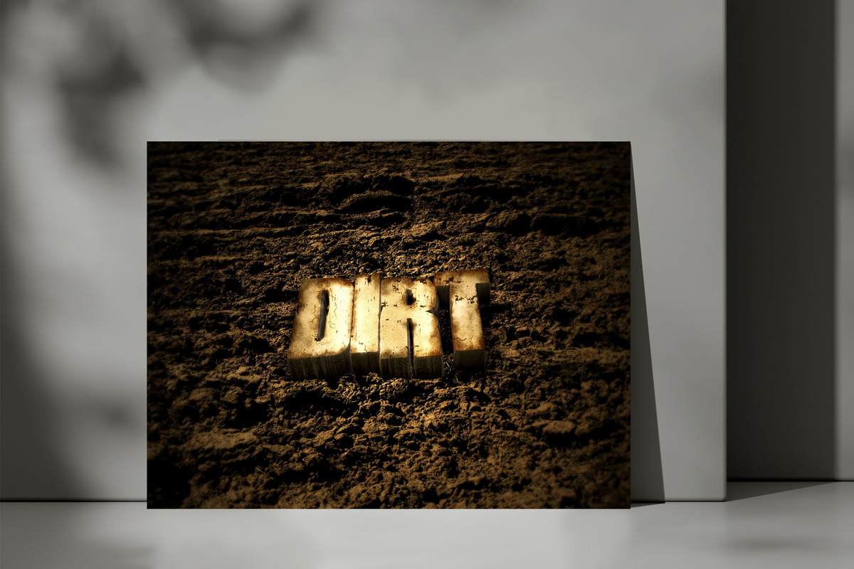 Cuadro 307 Dirt 30x40 Mdf Memoestampados - Imagen 3