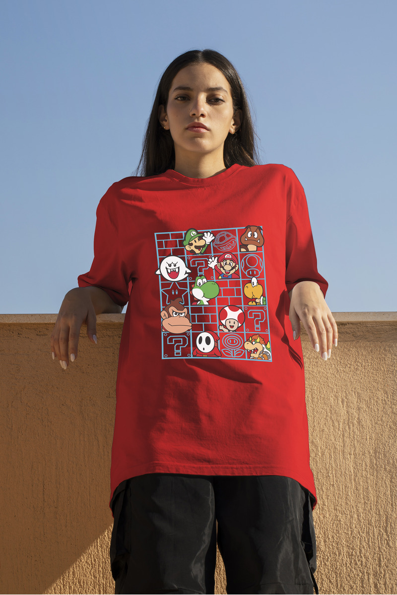 Remera: Mario Bros Friends Memoestampados - Imagen 13