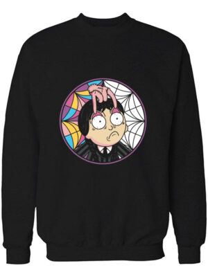 Buzo Morty Wednesday Memoestampados