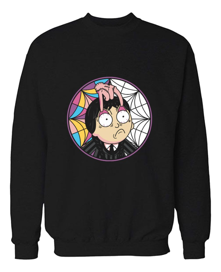 Buzo Morty Wednesday Memoestampados