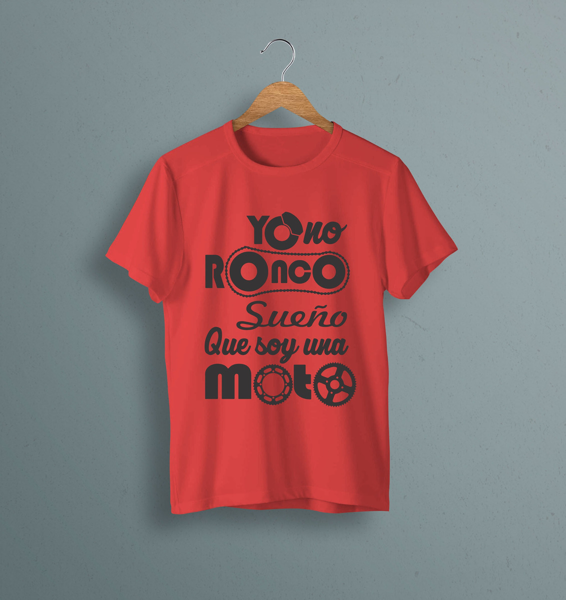 Remera: Yo No Ronco Sueño Que Soy Una Moto Memoestampados - Imagen 7