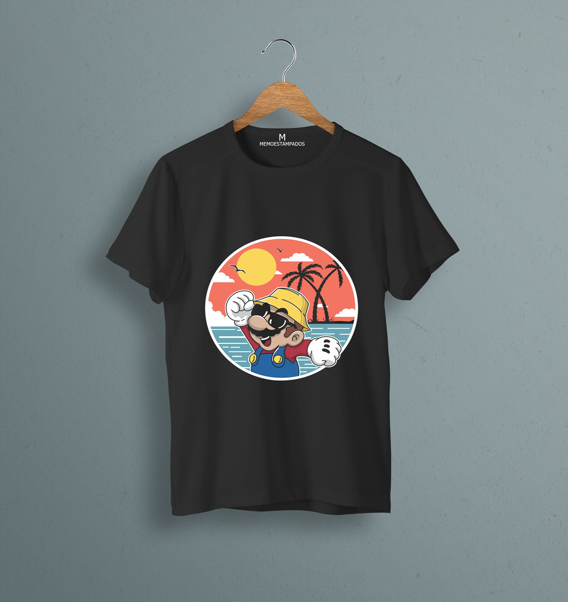 Remera: Mario Beach Memoestampados - Imagen 2